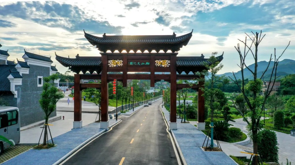 扬州运河三湾生态文化园绿意葱翠风景旖旎